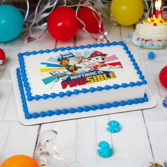 PAW Patrol™ Anything Is Pawsible PhotoCake® Edible Image® Cake