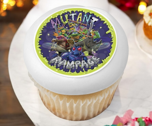 TMNT Mutant Mayhem This is Epic! PhotoCake® Edible Image® Cupcakes (12 Cupcakes) 