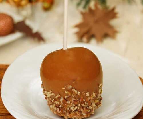 Caramel Apple with Pecans