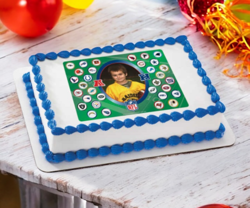 NFL Teams PhotoCake® Edible Image® Frame