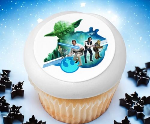 Disney - Star Wars™ The Force is Strong PhotoCake® Image Cupcakes (12 Cupcakes)