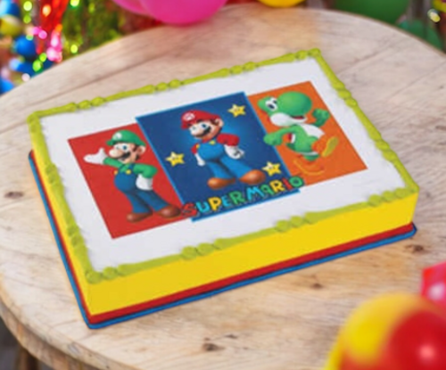 Mario Bros. - Edible Image® 