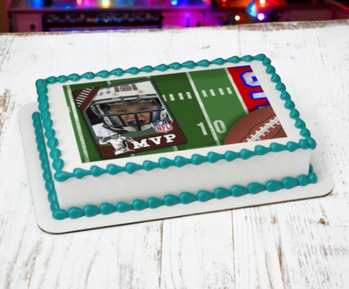 MVP Football PhotoCake® Edible Image® Frame