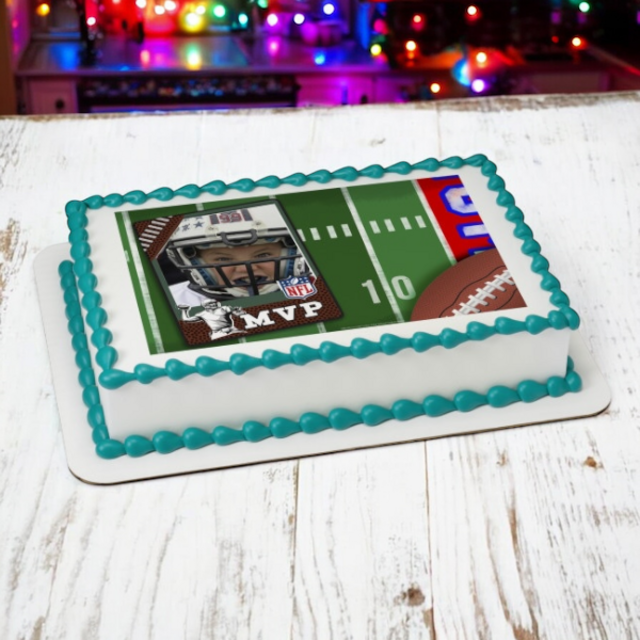 MVP Football PhotoCake® Edible Image® Frame