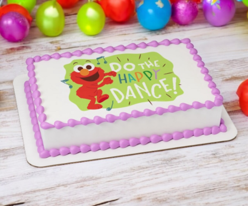 Sesame Street® Elmo Happy Dance PhotoCake® Edible Image® Cake