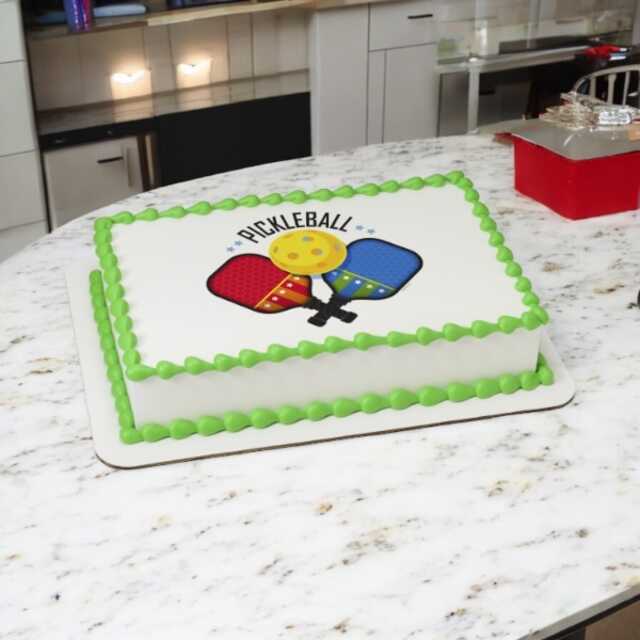 Pickleball PhotoCake® Edible Image®