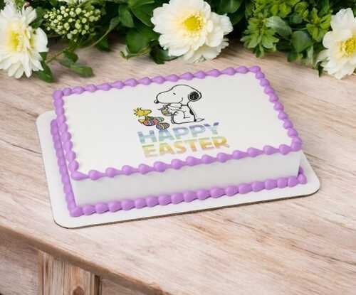 Peanuts® Happy Easter PhotoCake® Edible Image®