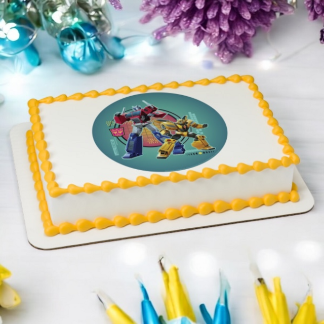 Transformers™ We Unite PhotoCake® Edible Image®