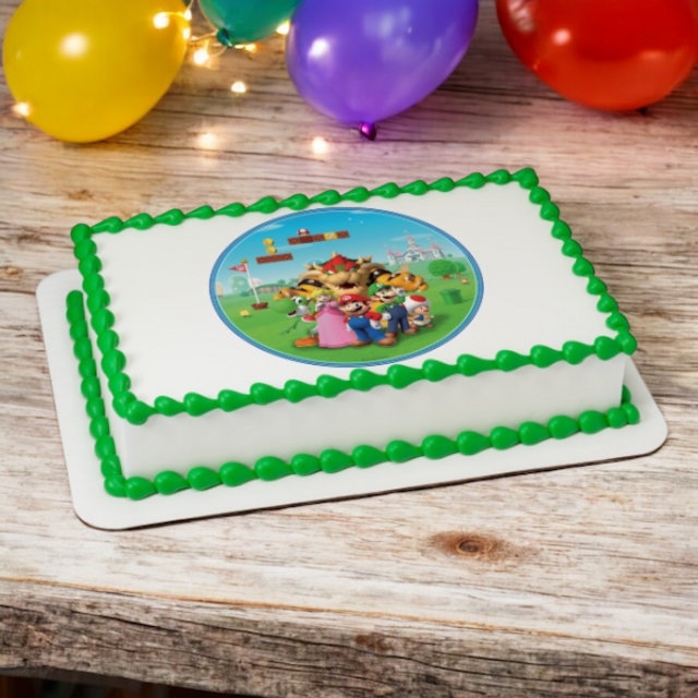 Nintendo Super Mario™ PhotoCake® Edible Image®