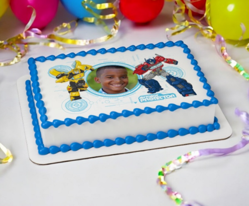 Transformers™ Defend Until the End PhotoCake® Edible Image® Frame